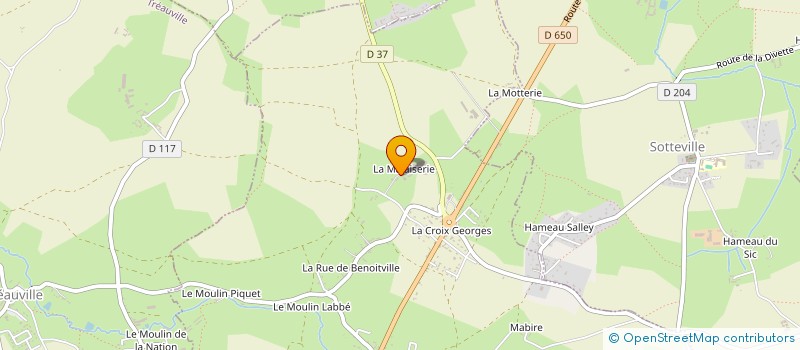 localisation de l'entreprise MONSIEUR GUY LEBAS  BENOITVILLE