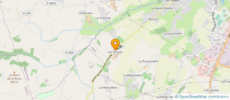 localisation de l'entreprise MONSIEUR GUY LEBLOND à FLERS