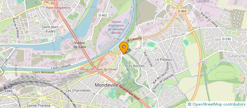 localisation de l'entreprise MONSIEUR GUY LEBOURGEOIS à MONDEVILLE