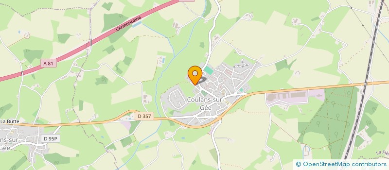 localisation de l'entreprise MONSIEUR GUY LEBRETON  LA QUINTE