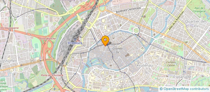 localisation de l'entreprise MONSIEUR GUY LECHELLE à STRASBOURG