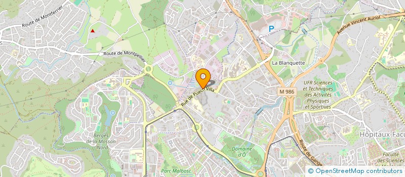 localisation de l'entreprise MONSIEUR GUY LEFEVRE à MONTPELLIER