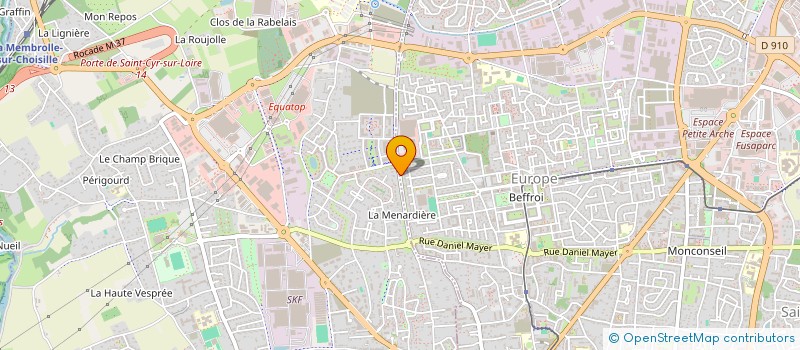 localisation de l'entreprise MONSIEUR GUY LEGOFF  TOURS