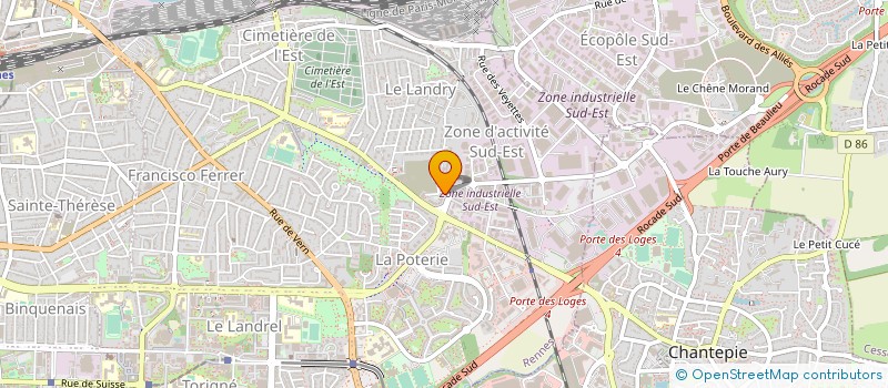 localisation de l'entreprise MONSIEUR GUY LEGRAND  RENNES