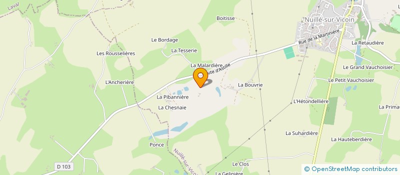 localisation de l'entreprise MONSIEUR GUY LELIEVRE à NUILLE-SUR-VICOIN