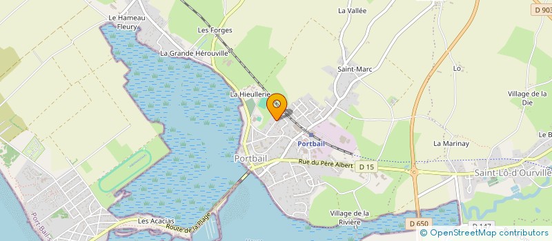 localisation de l'entreprise MONSIEUR GUY LEMARIGNIER  PORT-BAIL-SUR-MER