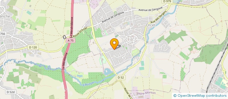 localisation de l'entreprise MONSIEUR GUY LEMASSON  ORCET