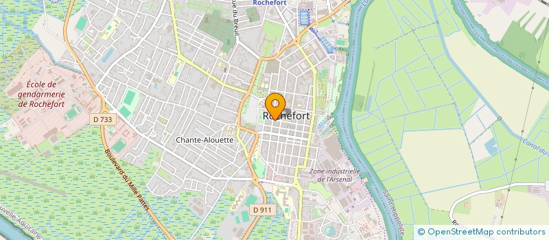localisation de l'entreprise MONSIEUR GUY LEPELTIER  ROCHEFORT