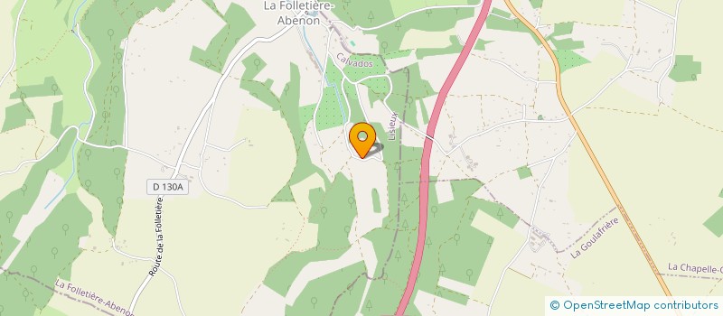 localisation de l'entreprise MONSIEUR GUY LEROY à LIVAROT-PAYS-D'AUGE