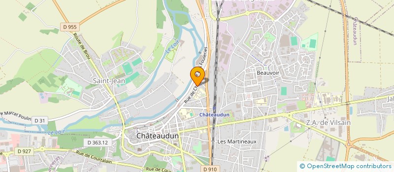localisation de l'entreprise MONSIEUR GUY LEROY à CHATEAUDUN