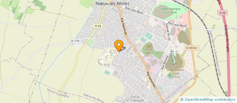 localisation de l'entreprise MONSIEUR GUY LESUR  NUX-LES-MINES