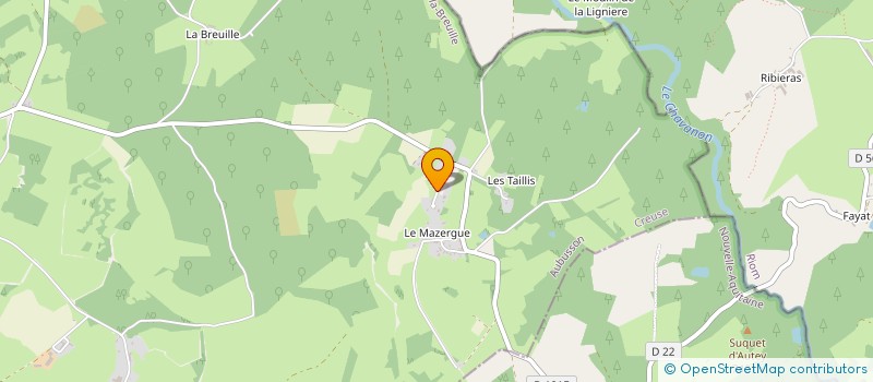 localisation de l'entreprise MONSIEUR GUY LEVADOUX à SAINT-MERD-LA-BREUILLE