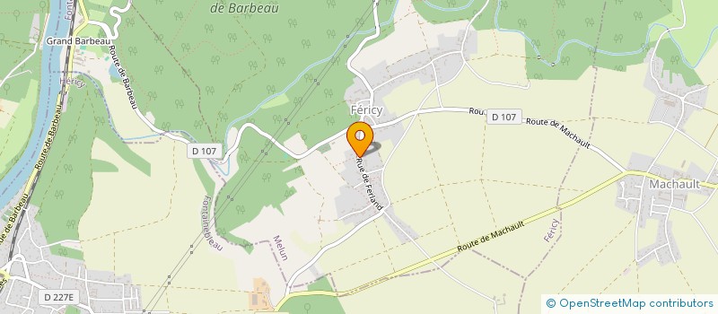 localisation de l'entreprise MONSIEUR GUY LHERISSON à FERICY