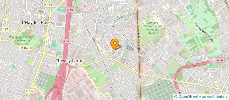 localisation de l'entreprise MONSIEUR GUY LIALI  CHEVILLY-LARUE