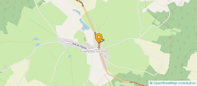 localisation de l'entreprise MONSIEUR GUY LIEBENSTEIN  GRUEY-LES-SURANCE