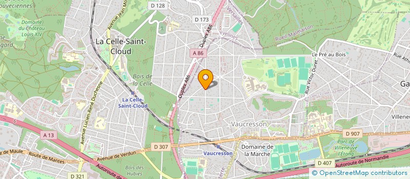 localisation de l'entreprise MONSIEUR GUY LIEGAUX  VAUCRESSON