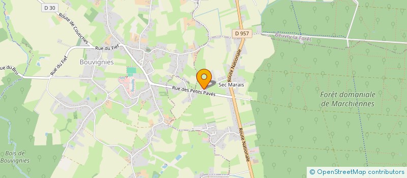 localisation de l'entreprise MONSIEUR GUY LOMBARD  MARCHIENNES