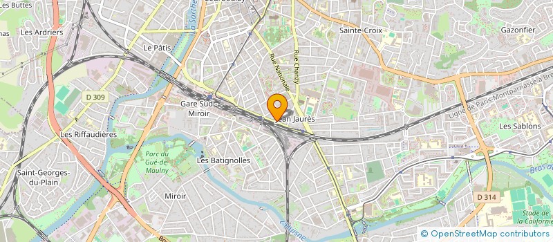 localisation de l'entreprise MONSIEUR GUY LORREARD à LE MANS