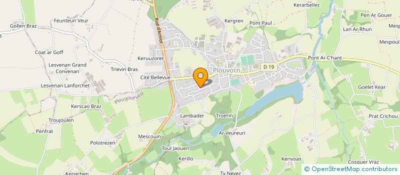 localisation de l'entreprise MONSIEUR GUY LOUIS MARIE BODERIOU à PLOUVORN