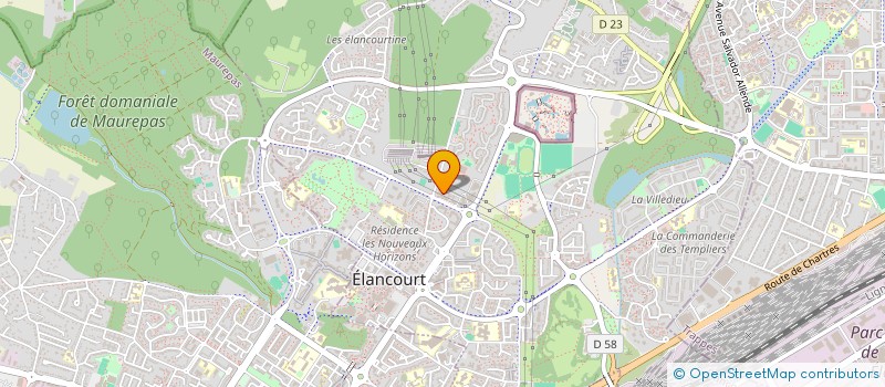 localisation de l'entreprise MONSIEUR GUY LOZAC'H  ELANCOURT