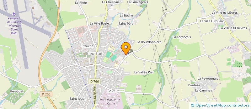 localisation de l'entreprise MONSIEUR GUY MACQUART DE TERLINE  PLEURTUIT