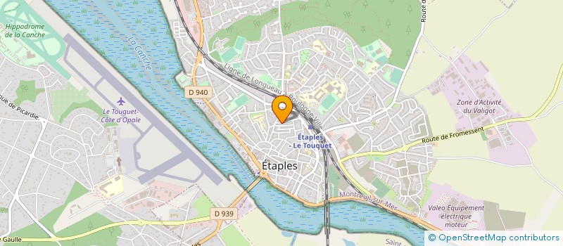 localisation de l'entreprise MONSIEUR GUY MAERTENS  ETAPLES