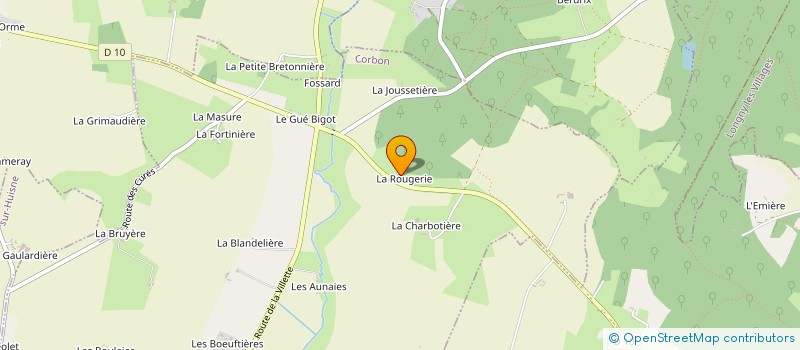 localisation de l'entreprise MONSIEUR GUY MALLET  CORBON