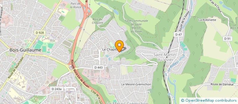 localisation de l'entreprise MONSIEUR GUY MAMEAUX  BIHOREL