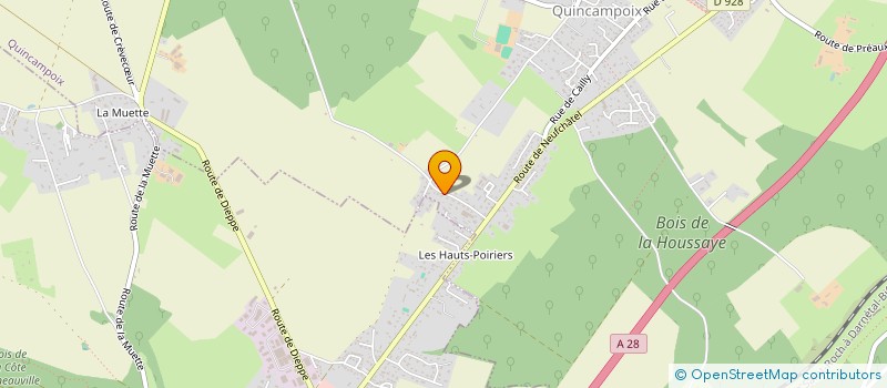 localisation de l'entreprise MONSIEUR GUY MANDEL à QUINCAMPOIX