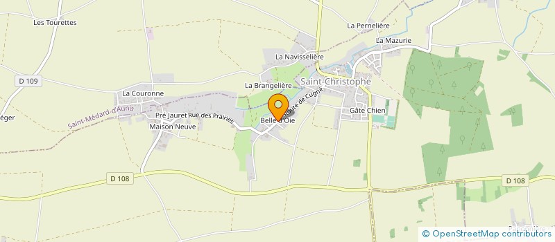 localisation de l'entreprise MONSIEUR GUY MANGOU à SAINT-CHRISTOPHE