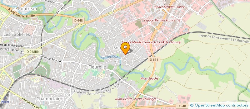 localisation de l'entreprise MONSIEUR GUY MARCHAND à NIORT