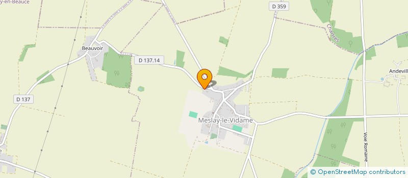 localisation de l'entreprise MONSIEUR GUY MARCHAND à MESLAY-LE-VIDAME