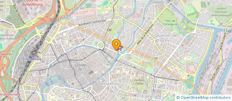 localisation de l'entreprise MONSIEUR GUY MARCHE à STRASBOURG