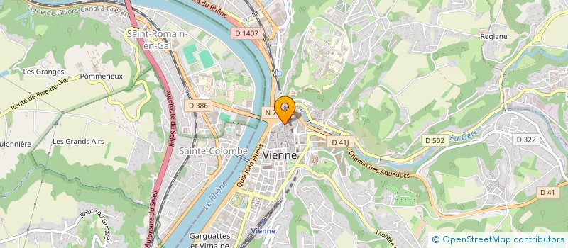 localisation de l'entreprise MONSIEUR GUY MARCHISIO  VIENNE