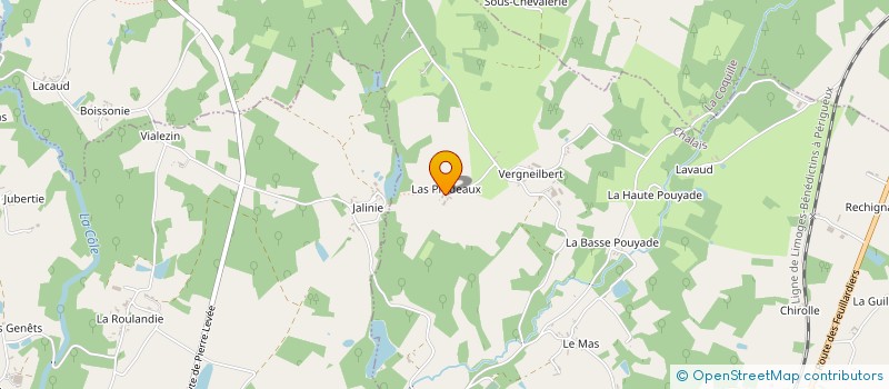 localisation de l'entreprise MONSIEUR GUY MARCILLAUD  CHALAIS