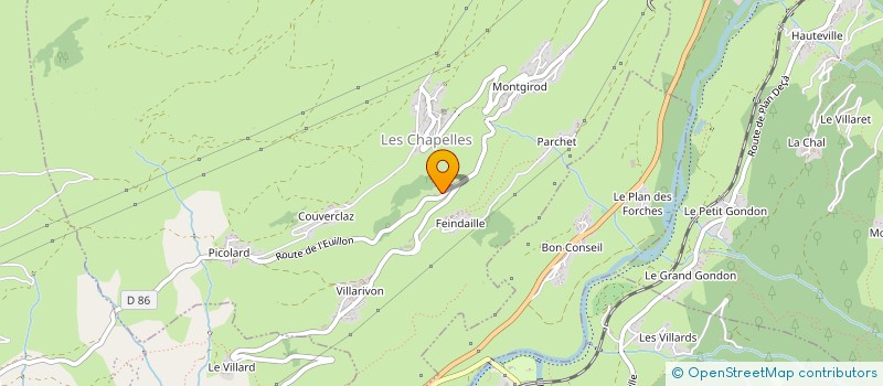 localisation de l'entreprise MONSIEUR GUY MARGUERETTAZ  SEEZ