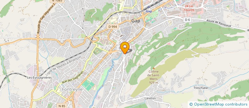 localisation de l'entreprise MONSIEUR GUY MARI  GAP