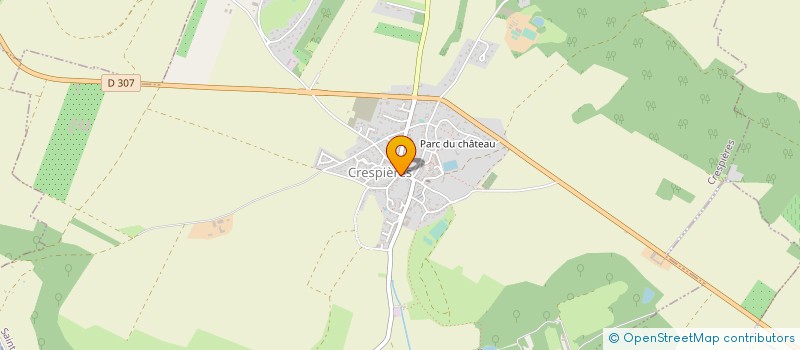 localisation de l'entreprise MONSIEUR GUY MARIE à CRESPIERES