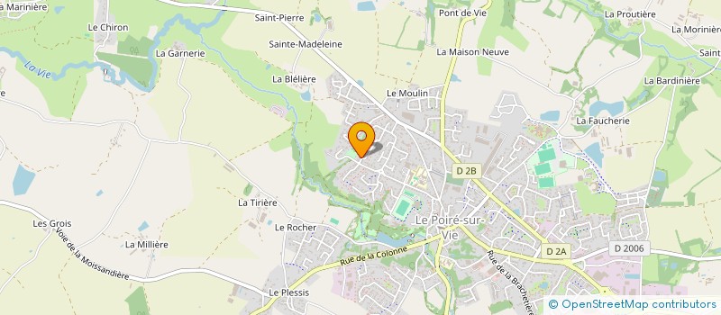 localisation de l'entreprise MONSIEUR GUY-MARIE BODIN à LE POIRE-SUR-VIE