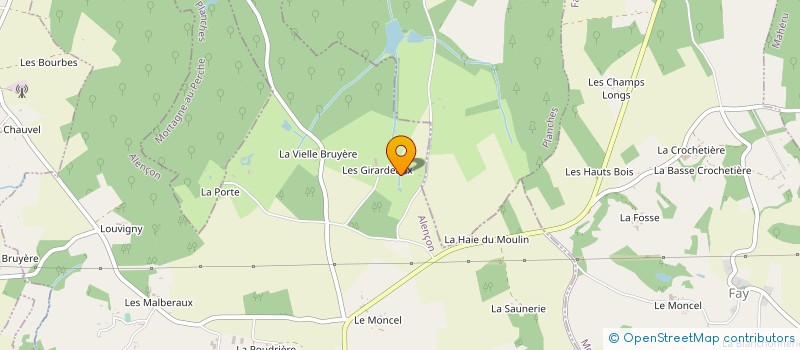 localisation de l'entreprise MONSIEUR GUY MARIETTE à FERRIERES-LA-VERRERIE