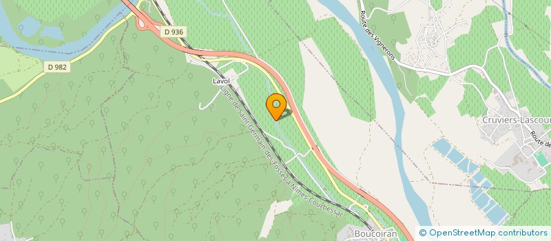 localisation de l'entreprise MONSIEUR GUY MARIVAUX  CASTELNAU-VALENCE