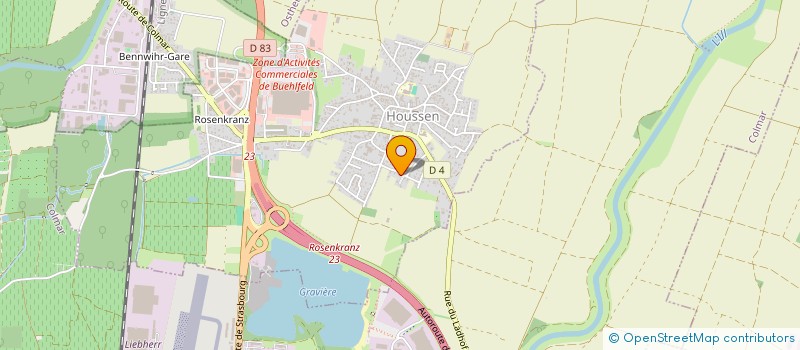 localisation de l'entreprise MONSIEUR GUY MARSCHALL  HOUSSEN