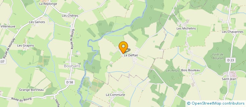 localisation de l'entreprise MONSIEUR GUY MARTIN à SAINT-GERMAIN-DU-BOIS