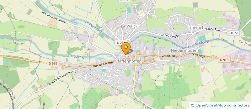 localisation de l'entreprise MONSIEUR GUY MARTIN  VAL-DE-MODER