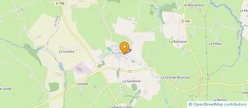 localisation de l'entreprise MONSIEUR GUY MARTIN à MELLE