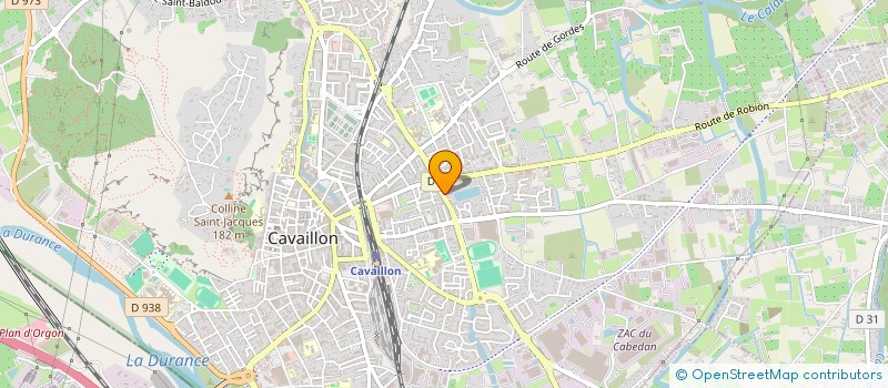 localisation de l'entreprise MONSIEUR GUY MARTIN à CAVAILLON