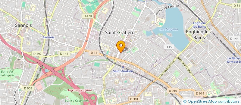 localisation de l'entreprise MONSIEUR GUY MARTIN  SAINT-GRATIEN