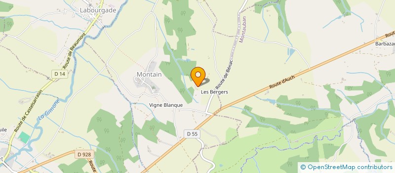 localisation de l'entreprise MONSIEUR GUY MARTINET à SAINT-AIGNAN