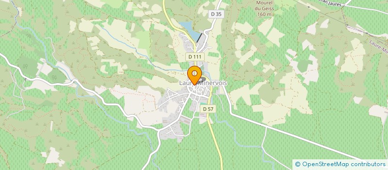 localisation de l'entreprise MONSIEUR GUY MAS  LAURE-MINERVOIS