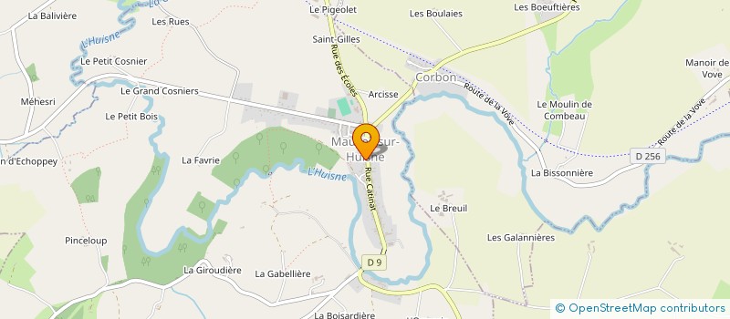 localisation de l'entreprise MONSIEUR GUY MAUDET à MAUVES-SUR-HUISNE